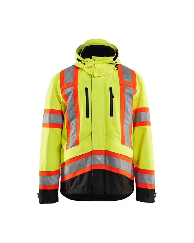 Blaklader Hi-Vis Shell Jacket #3399 Yellow/Black XL