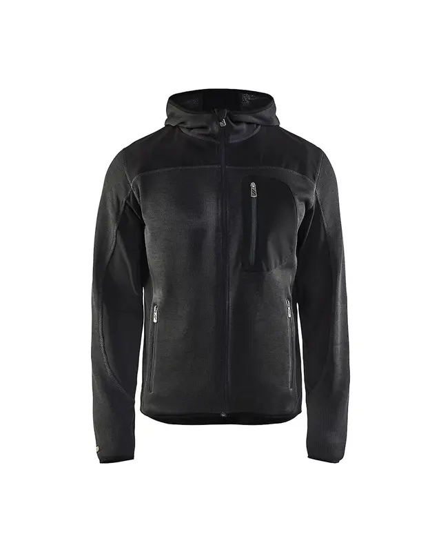 Blaklader Knitted Jacket Dark Grey/Black - XL