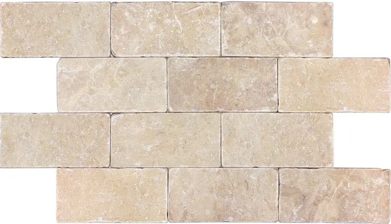 Anatolia - Marble Tiles Berkshire Crema Tumbled 3" x 6"