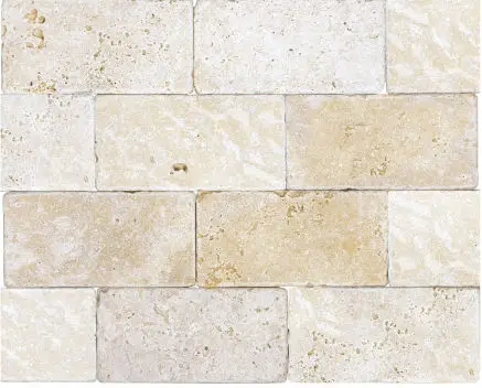 Anatolia - 3 X6 Ivory Tumbled Travertine