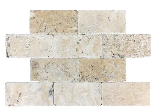 Anatolia - 3 X6 Picasso Travertine Tumbled