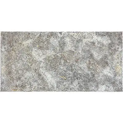 Anatolia - Floor Tiles Silver Ash Brushed Chiseled 8" x 16" (Sold in sqft)