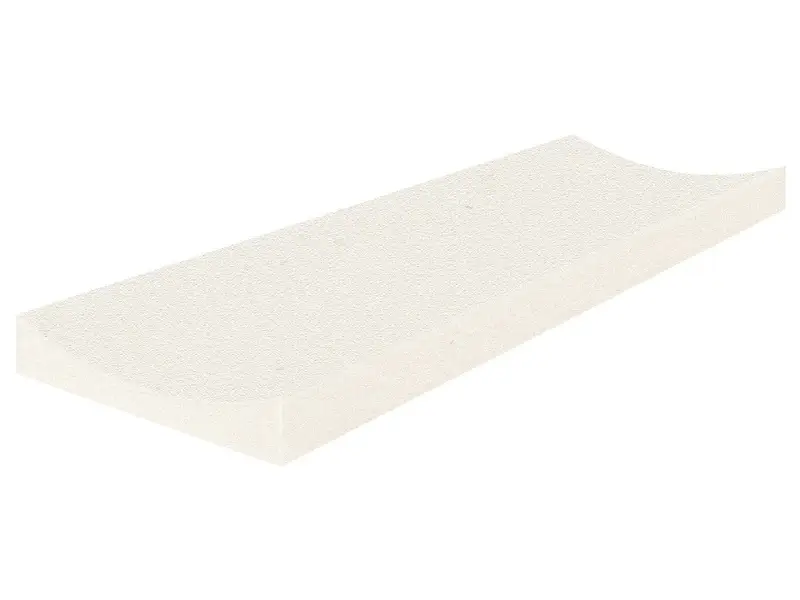 Anatolia Wall Tiles Serene Ivory Fluto Grained 4" x 12"