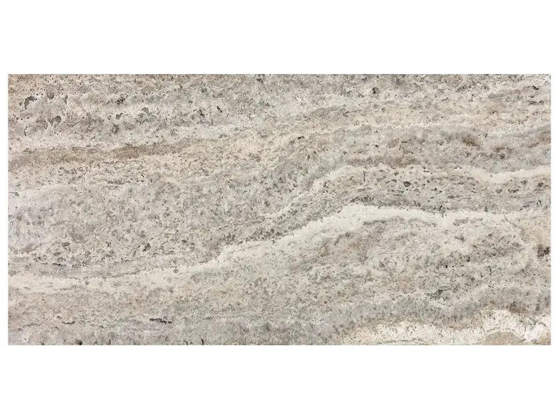Anatolia Floor Tiles Silver Ash Veincut Filled & Honed 18" x 36"