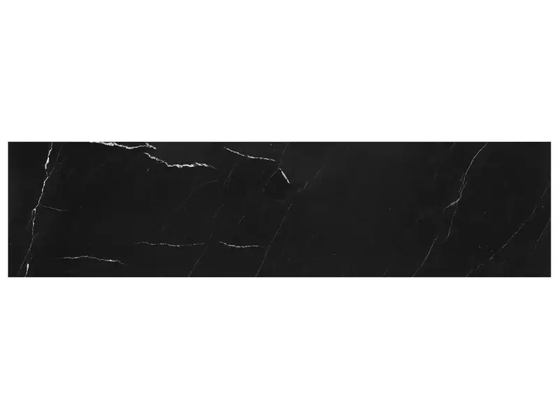 3" x 12" Galaxia Nero Polished Marble Tile