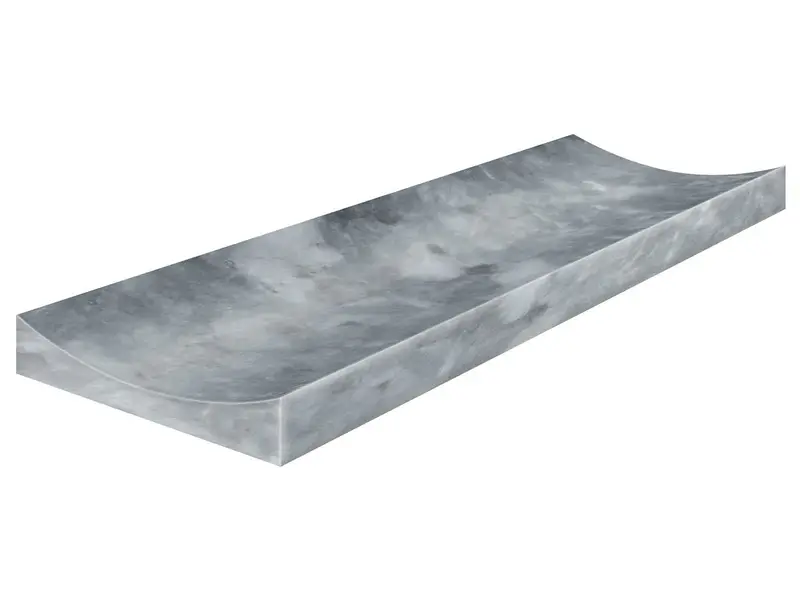 Anatolia Wall Tiles Aqua Intenso Fluto Honed 4" x 12"