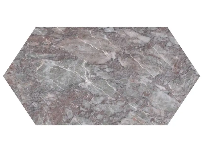 Anatolia Wall Tiles Sereno Burgundy Picket Honed 12" x 20"