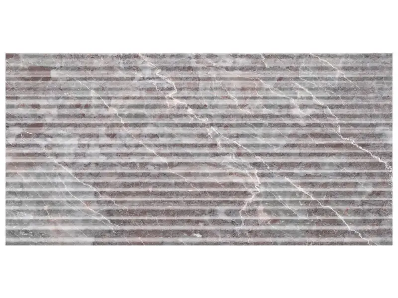Anatolia Wall Tiles Sereno Burgundy Curva Honed 12" x 24"