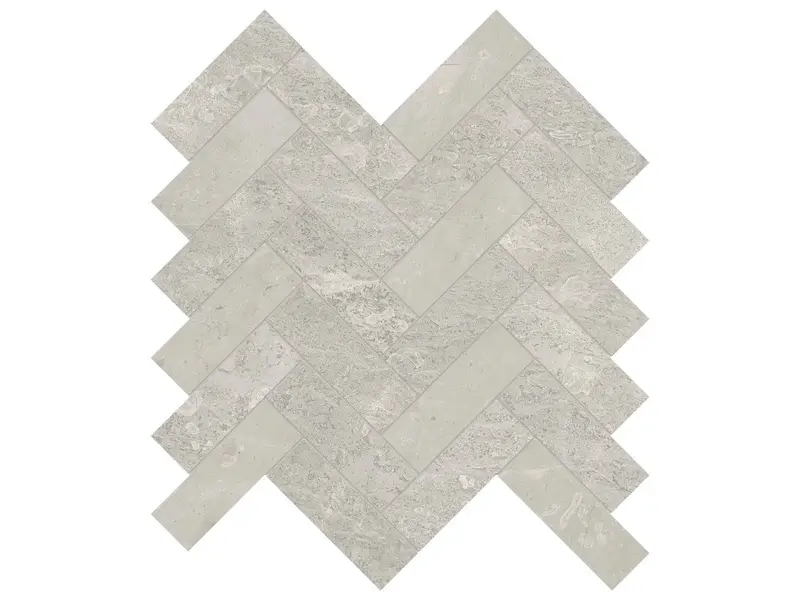Anatolia Mosaic Anciano Grigio Herringbone Honed 11" x 11"