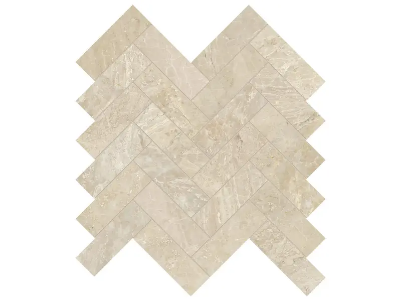 Anatolia Mosaic Impero Reale Herringbone Polished 11" x 11"