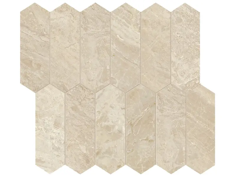 Anatolia Mosaic Impero Reale Picket Honed 11" x 12"