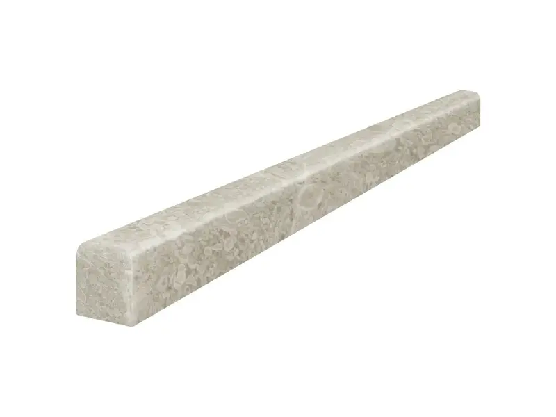 Anatolia Wall Tiles Ritz Gray Honed Deco-Bar 1/2" x 12"