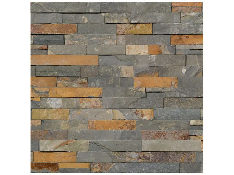 Anatolia - Natural Stone Mosaic Ledger Stone Sierra Corner Panel Honed - 6" x 24"