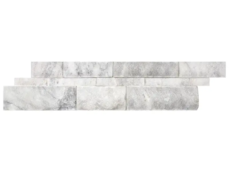 Anatolia - 6x24 Bianco Ven. Marb. Split Face Panels