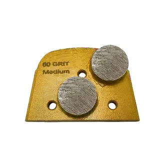 Bartell Morrison Alpha Quick Change Diamond Grit 60 - Double Round Medium Bond for 502PCDL-S (Pack of 3)