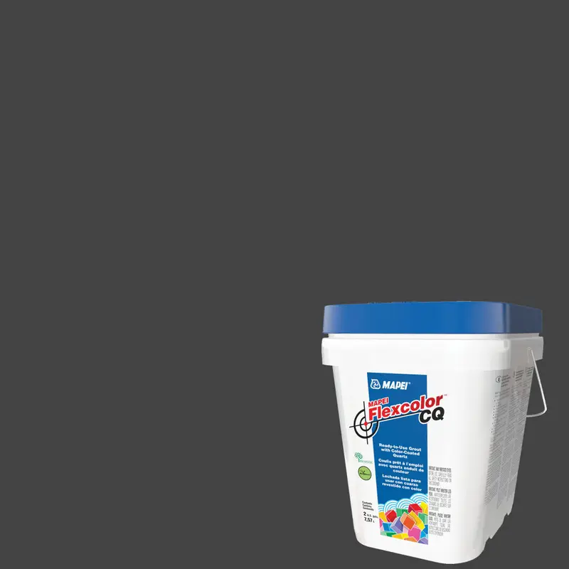 Mapei Flexcolor CQ Ready-to-Use Grout with Color-Coated Quartz - #10 Black - 7.57 L