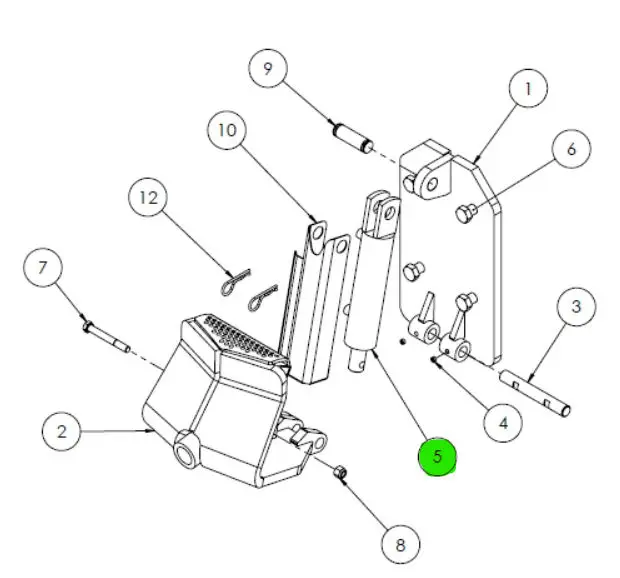 National Flooring Equipment - Cylinder NN16 for No. 5110
