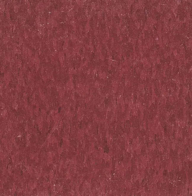 Armstrong Vinyl Tiles Standard Excelon Imperial Texture Pomegranate Red Glue Down 12" x 12"