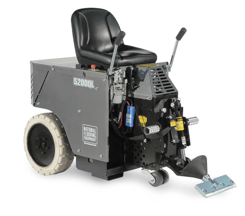 National Flooring Equipment - Scraper Ride-On Battery Quick Load