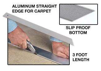Crain - Carpet Straight Edge 3'