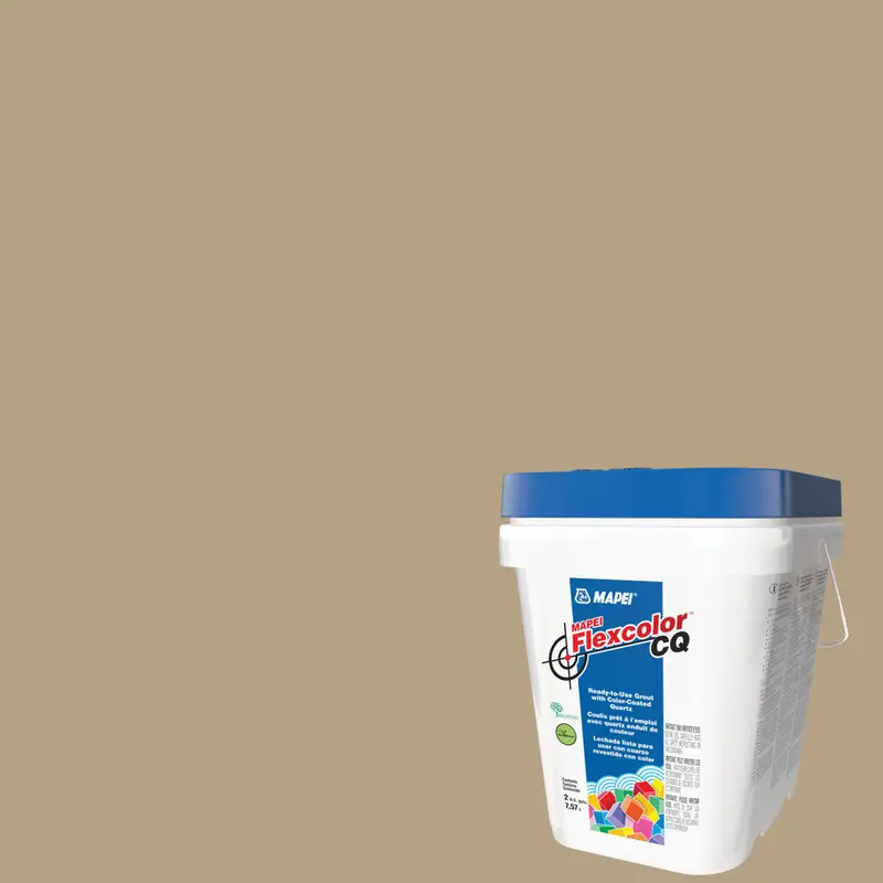 Mapei Flexcolor CQ Ready-to-Use Grout with Color-Coated Quartz - #44 Pale Umber - 7.57 L