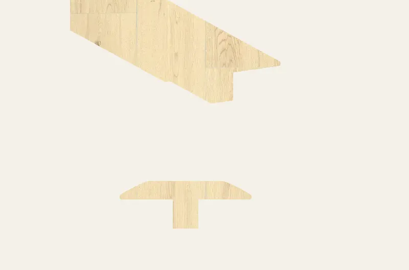 Planchers 1867 Laminate Artureon Norma Oak Chur T-Molding 94-1/2"