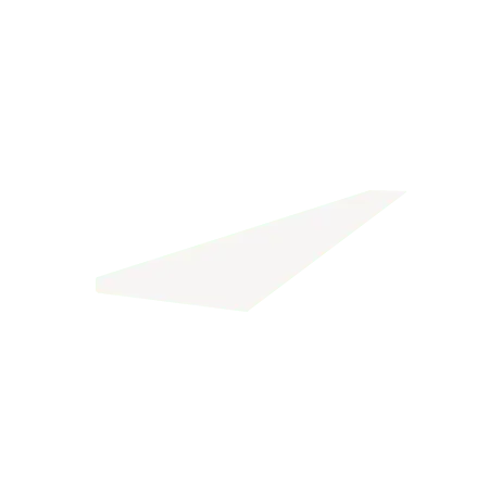 Anatolia - Shower Sill Marmiline Engineered Stone Snow 6" x 94-1/2"