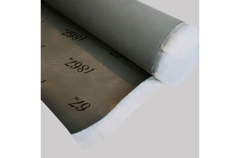 Planchers 1867 Wood & Laminate Acoustic Membrane Roll SONO + EVA Foam Black with Vapor Barrier Film (200 sqft)