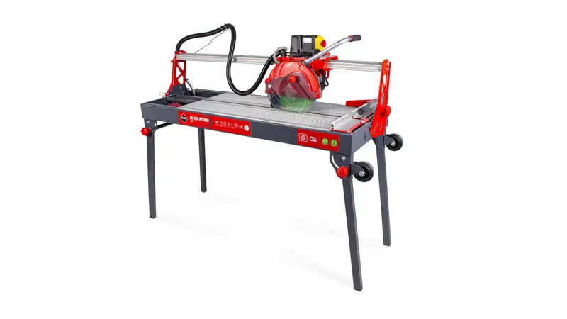 Rubi - Electric Wet Saw DC-250 1200 Python 120V 60Hz Inch with Blade