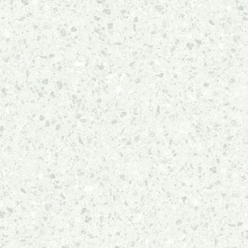 Planchers 1867 Vinyl Planks Rise + Terazzo Bianco Glue Down 12" x 24"
