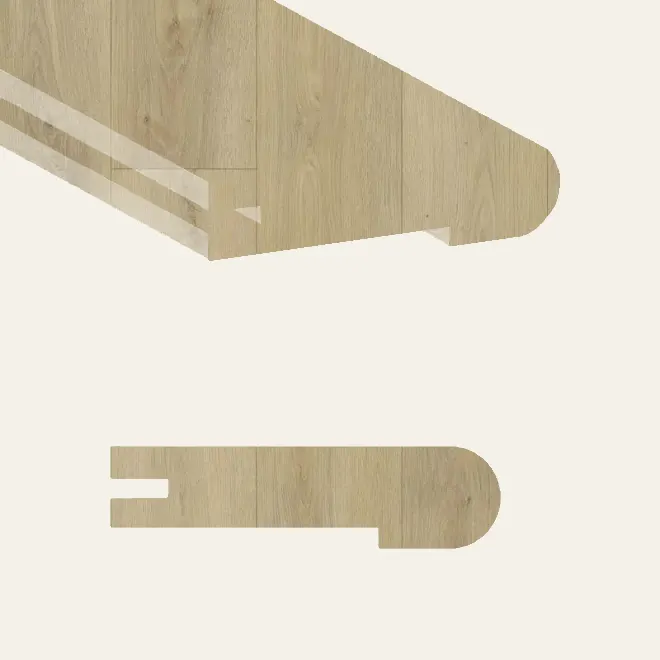 Planchers 1867 Vinyl Evolution Magma Pro Fog Stair Nose 94"