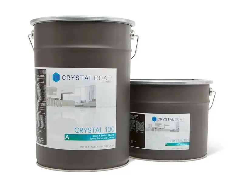 Crystal Pro Epoxy Coating 100 RAL #7035 Light Grey 15 L
