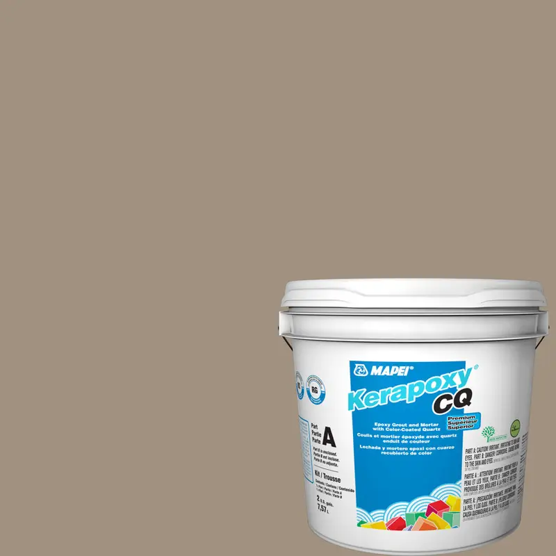 Mapei Kerapoxy CQ Premium Epoxy Grout with Color-Coated Quartz - #105 Driftwood - 7.57 L