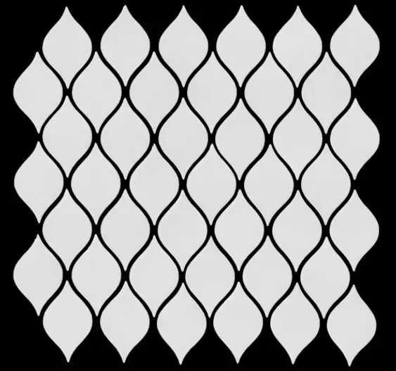 Centura Mosaic Retroclassique Lily Polished 12" x 12"