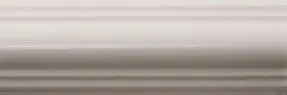 Centura Ceramic Chair Rail Retroclassique Silver Polished 2" x 6"