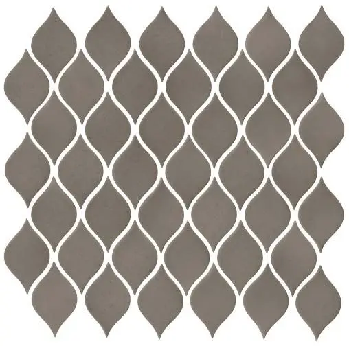 Centura Mosaic Retroclassique Pewter Polished 12" x 12"