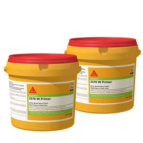 Sika - Primer Sikalastic - 2570 W Part A and B Transparent 18.9 L