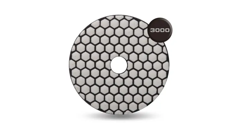Rubi - Dry Polishing Pad Grit 3000 4"