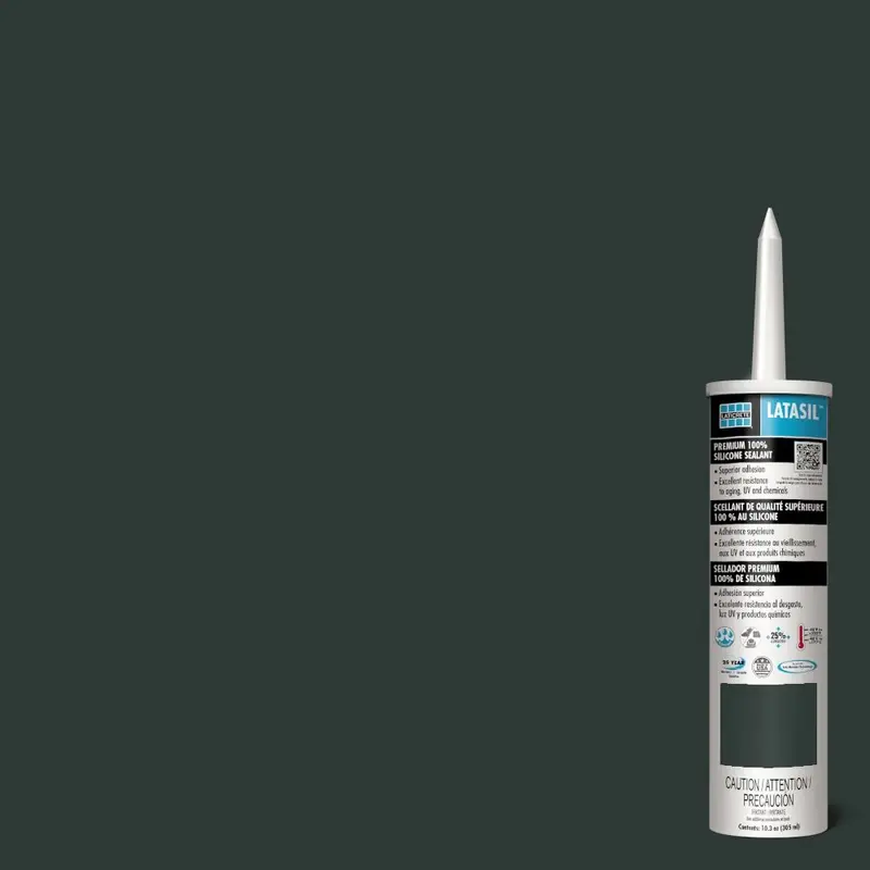 Laticrete - Latasil Silicone Sealant #22 Midnight Black 305 ml