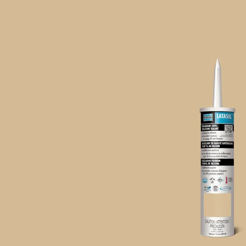 Laticrete - Latasil Silicone Sealant #52 Toasted Almond 305 ml