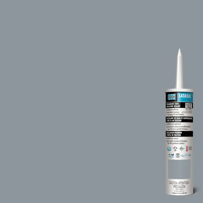 Laticrete - Latasil Silicone Sealant #91 Slate Grey 305 ml