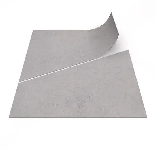 Forbo Vinyl Tiles Allura LVT Dryback 0.7 DR7 Material Light Cement Trapezoid Click Lock 19-11/16" x 19-11/16"