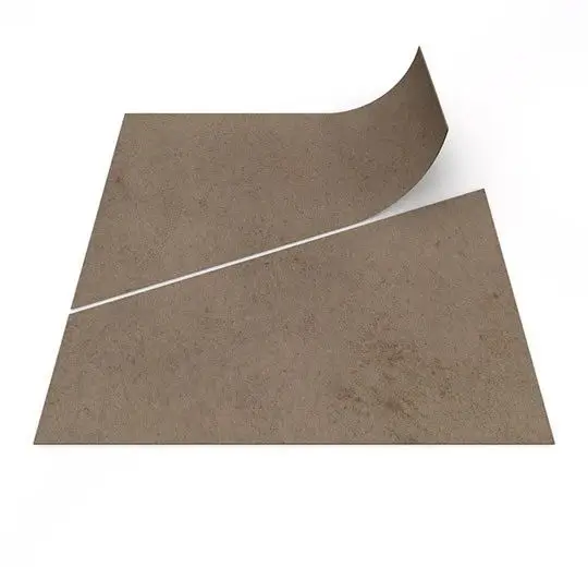 Forbo Vinyl Tiles Allura LVT Dryback 0.7 DR7 Material Canyon Cement Trapezoid Click Lock 19-11/16" x 19-11/16"