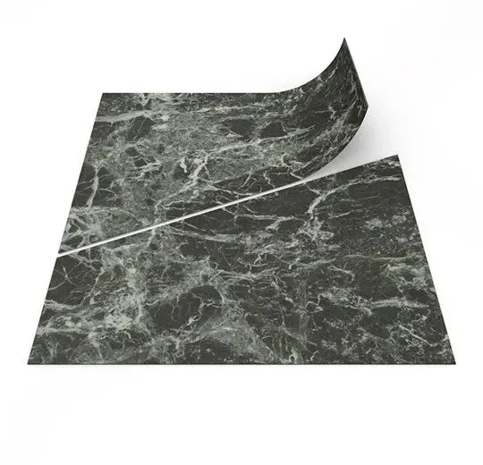 Forbo Vinyl Tiles Allura LVT Dryback 0.7 DR7 Material Forest Marble Trapezoid Click Lock 19-11/16" x 19-11/16"