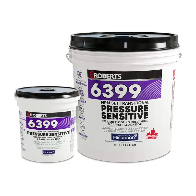 Roberts - Carpet and Vinyl Transitional Pressure Sensitive Adhesive 6399 - 1 gal