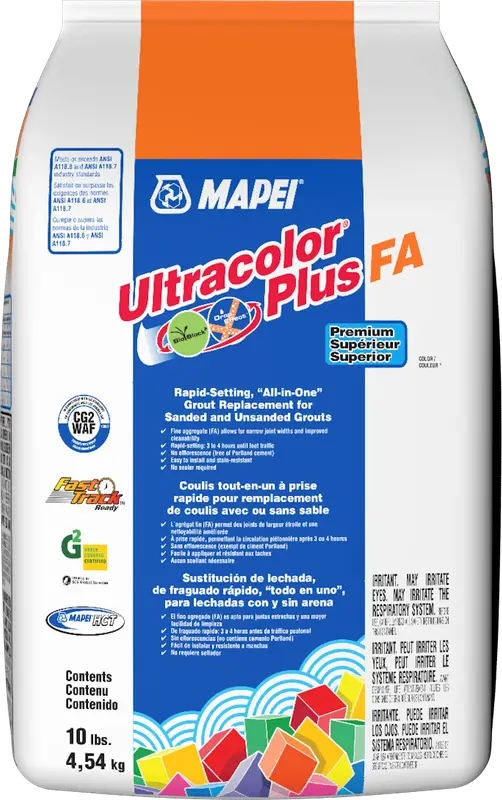 Mapei Ultracolor Plus FA Rapid-Setting All-in-One Grout - #13 French Vanilla - 10 lb