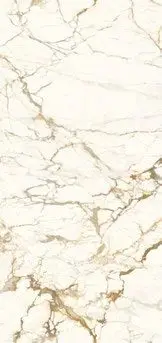 Centura Floor Tiles Ultra Marmi Calacatta Macchia Vecchia Block B Lucidato Shiny 60" x 120"