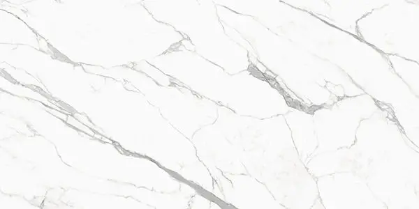 Centura Floor Tiles Ultra Marmi Bianco Statuario Lucidato Shiny 60" x 120"