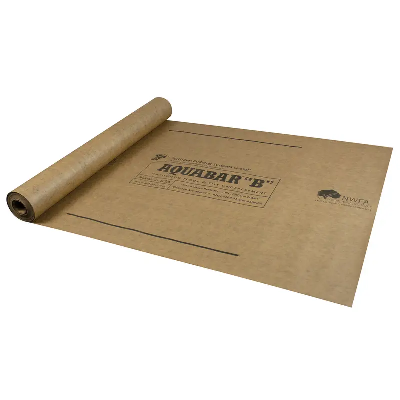 Roberts - 500 sq. ft. 36" Wide x 167 ft. Long x 7 mil Thick Aquabar "B" Tile Underlayment Roll
