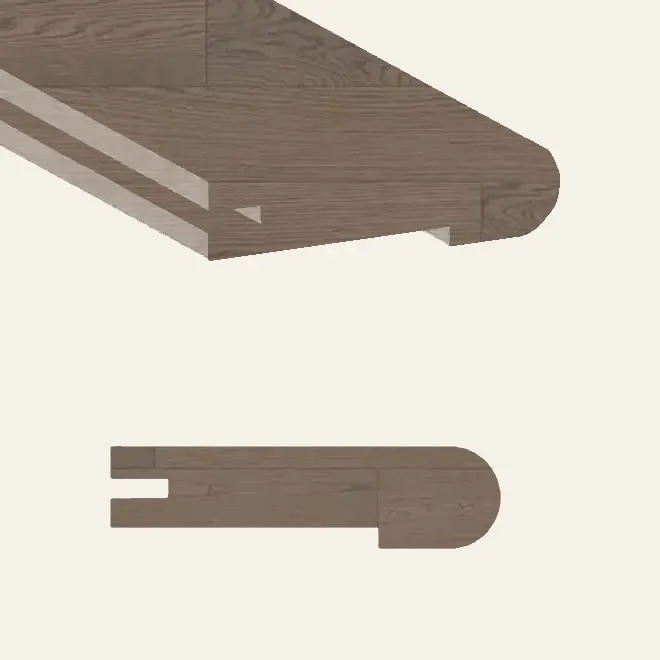 Goodfellow Engineered Hardwood Ocean Falls Hudson Flush Stair Nose 92"